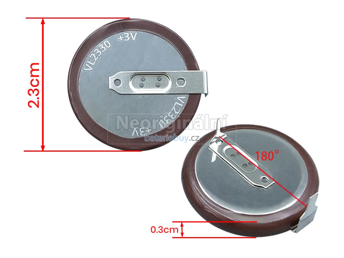 Nahrazení BMW VL2330 baterie