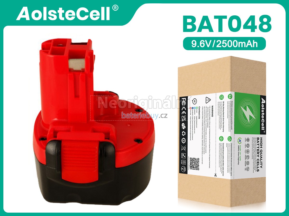 Nahrazení Bosch 2607001380 baterie
