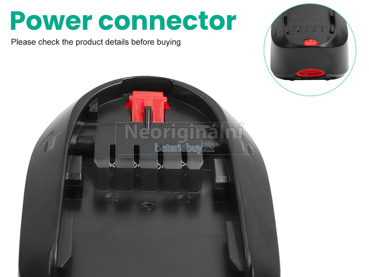 Nahrazení Bosch D-70771 baterie