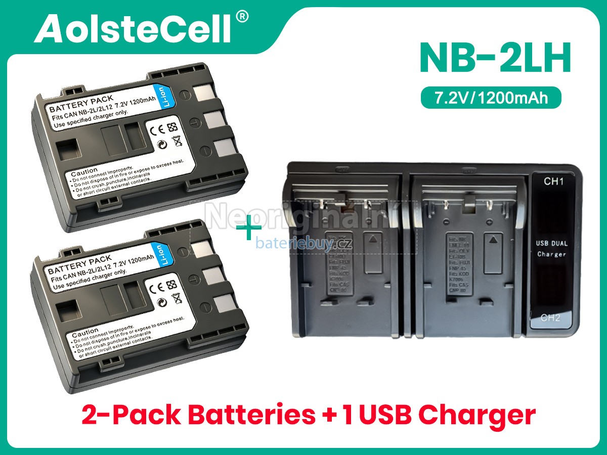 Nahrazení Canon BP-2L5 baterie