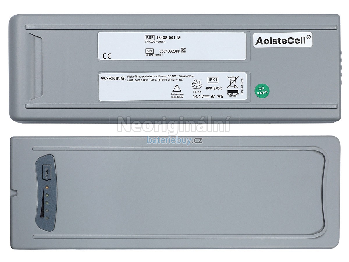 Nahrazení Carefusion 18408-001 baterie