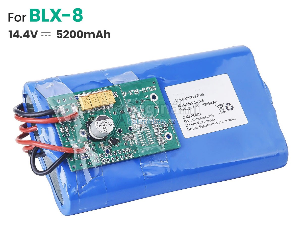 Nahrazení Carestream BLX-8 baterie