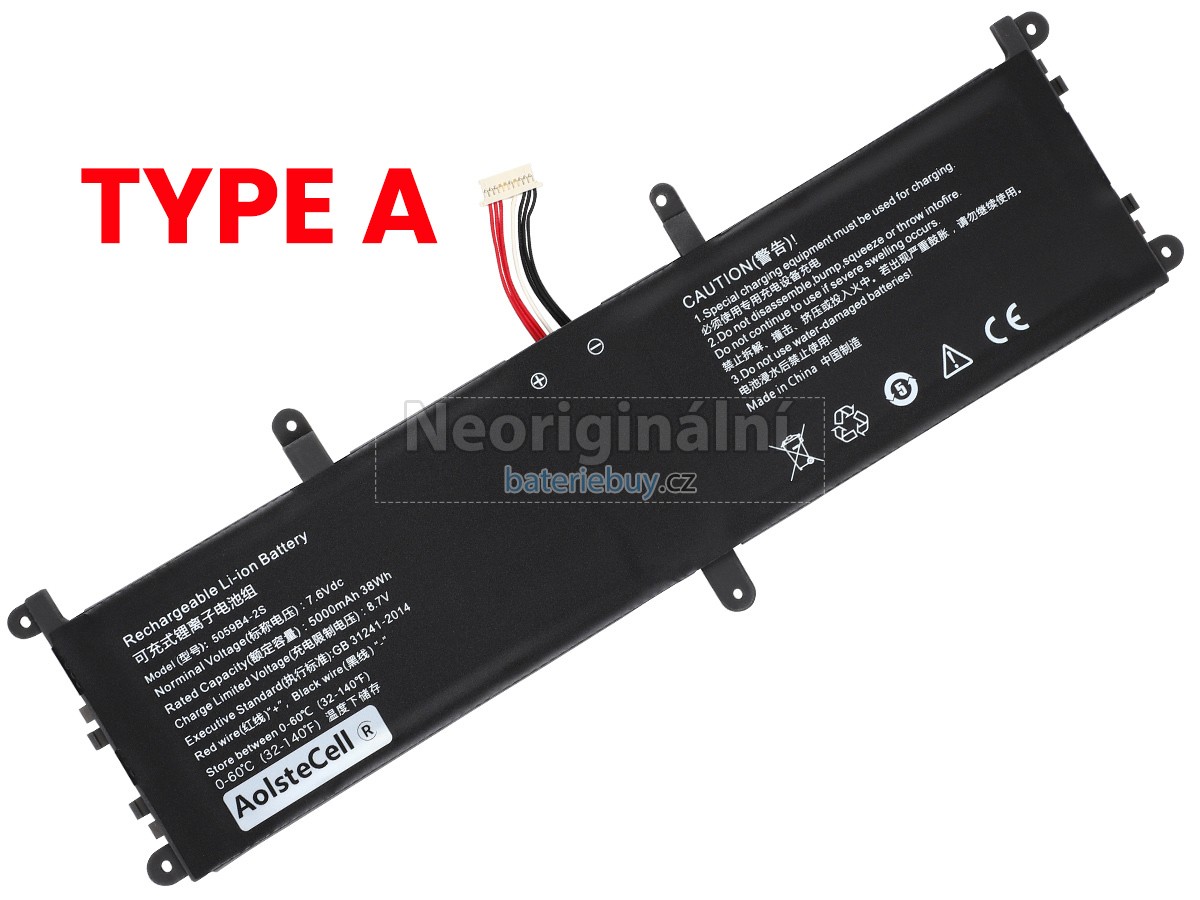 Nahrazení CHUWI 5059B4-2S baterie