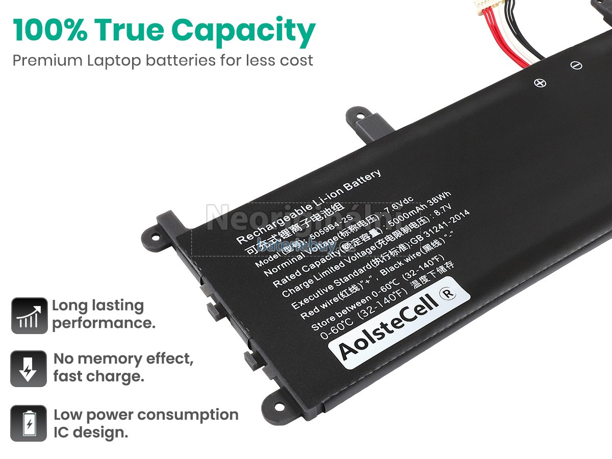 Nahrazení CHUWI 5059B4-2S baterie