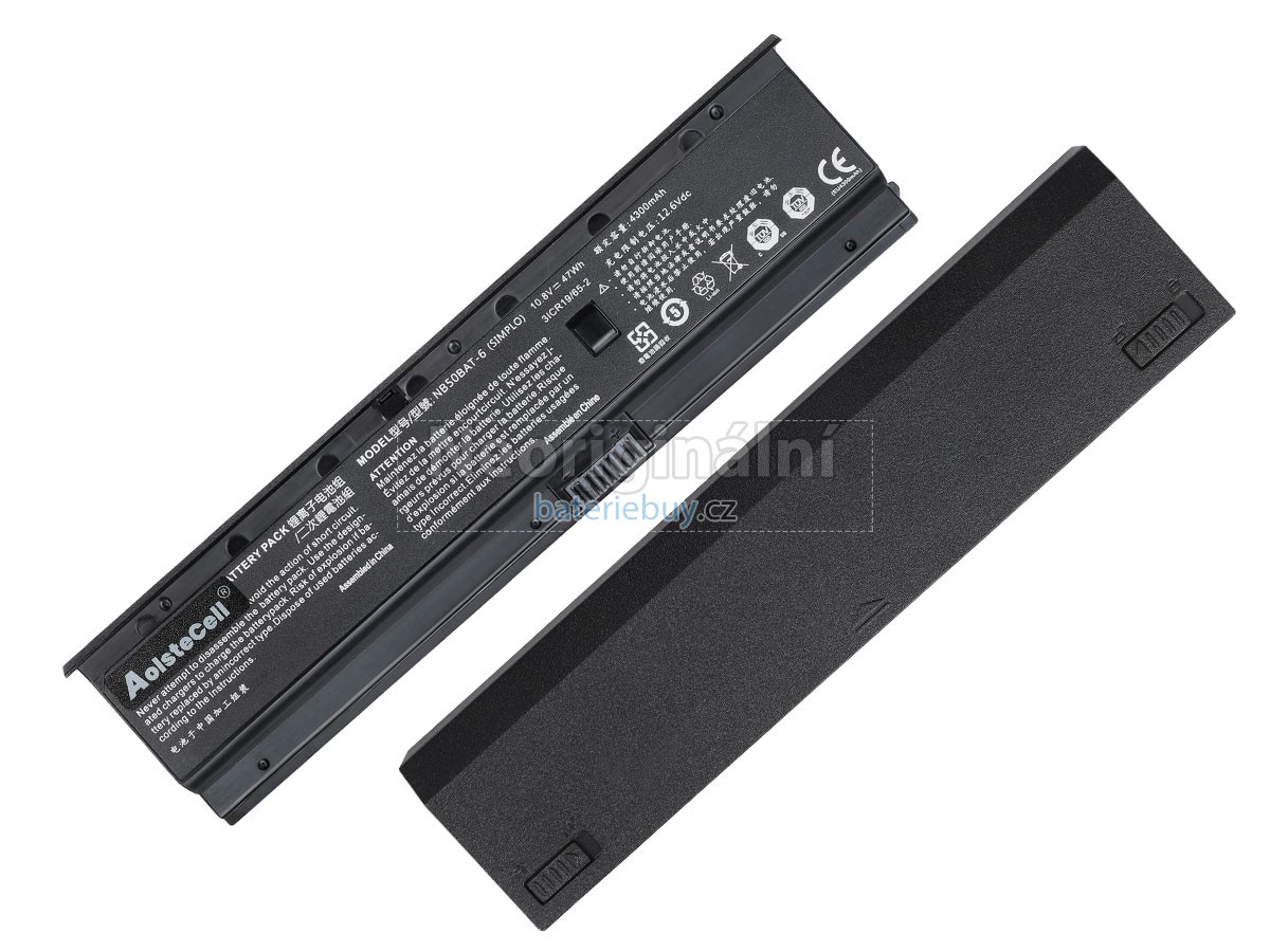 Nahrazení Clevo NB50TK1 baterie