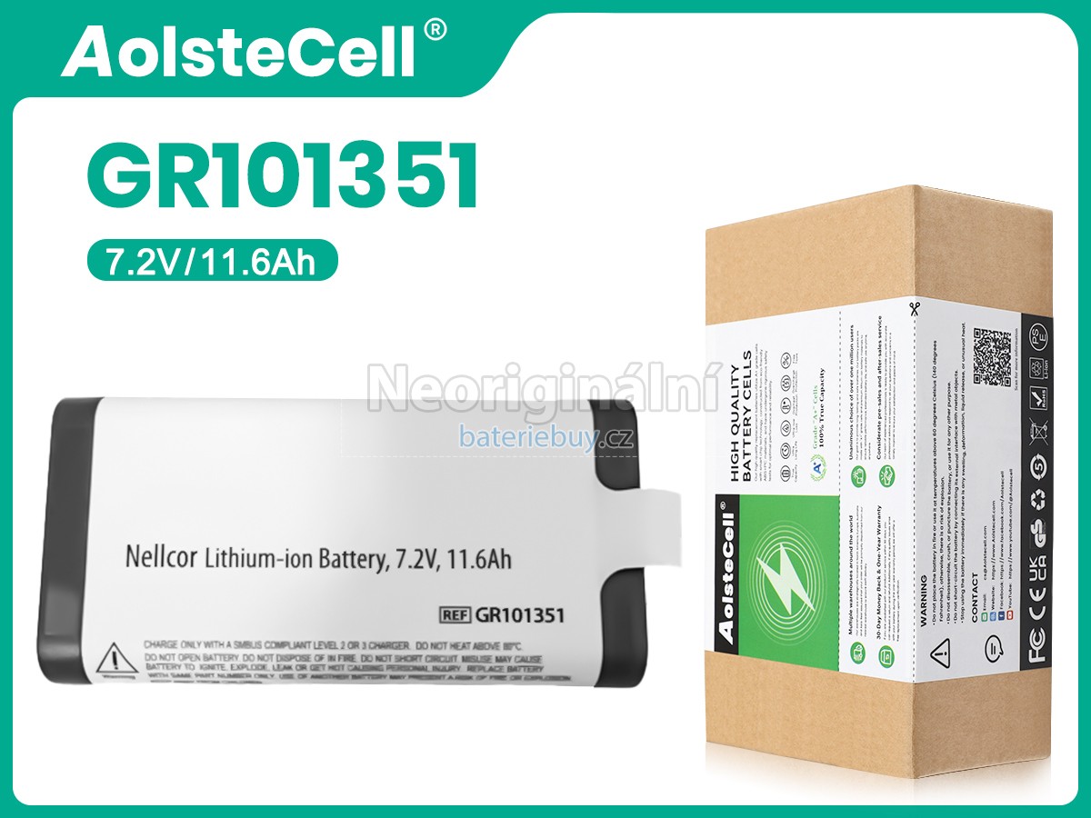 Nahrazení Covidien GR101351 baterie