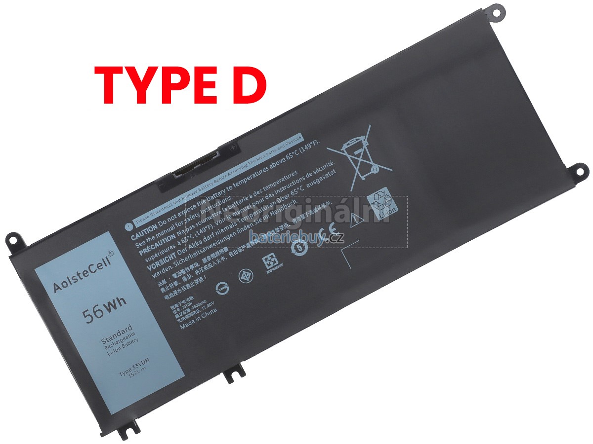 Nahrazení Dell Inspiron 13 7000 2-IN-1 baterie