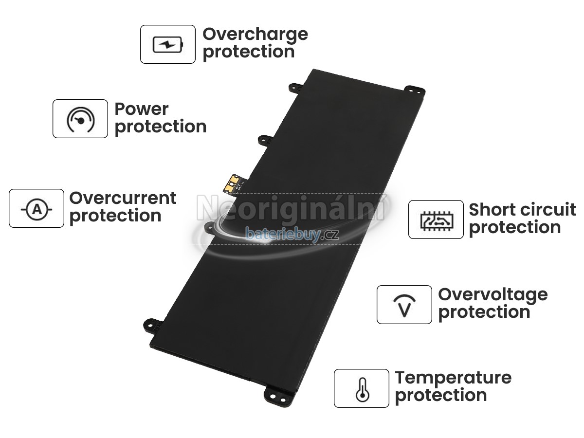 Nahrazení Dell 9F4FN baterie