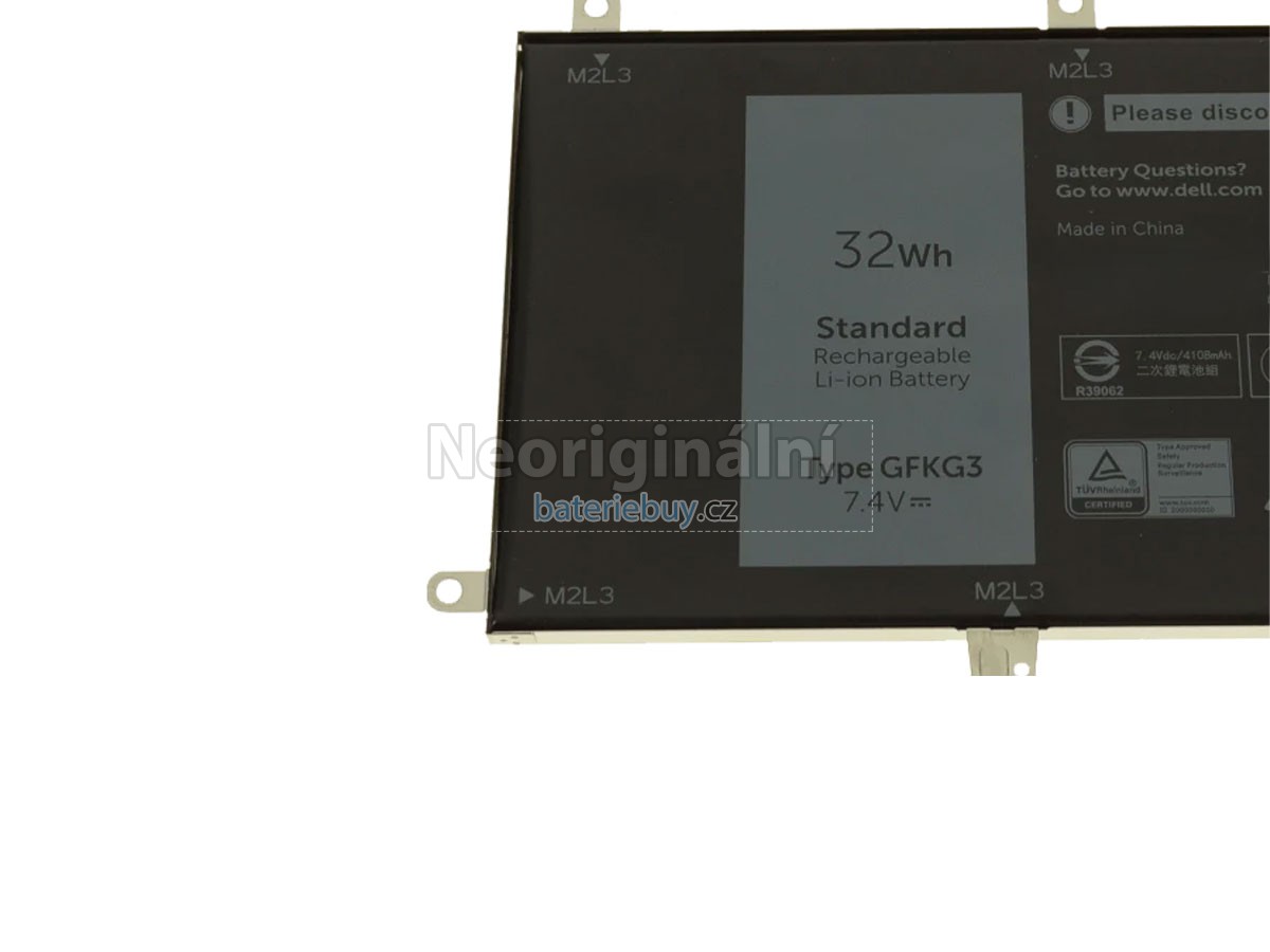 Nahrazení Dell VN25R baterie