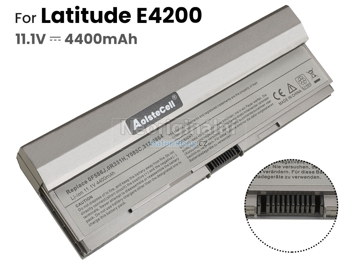 Nahrazení Dell Latitude E4200 baterie