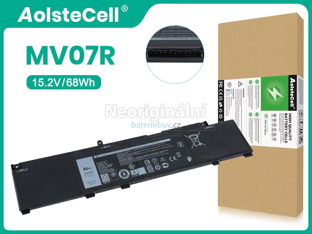 Nahrazení Dell MV07R baterie