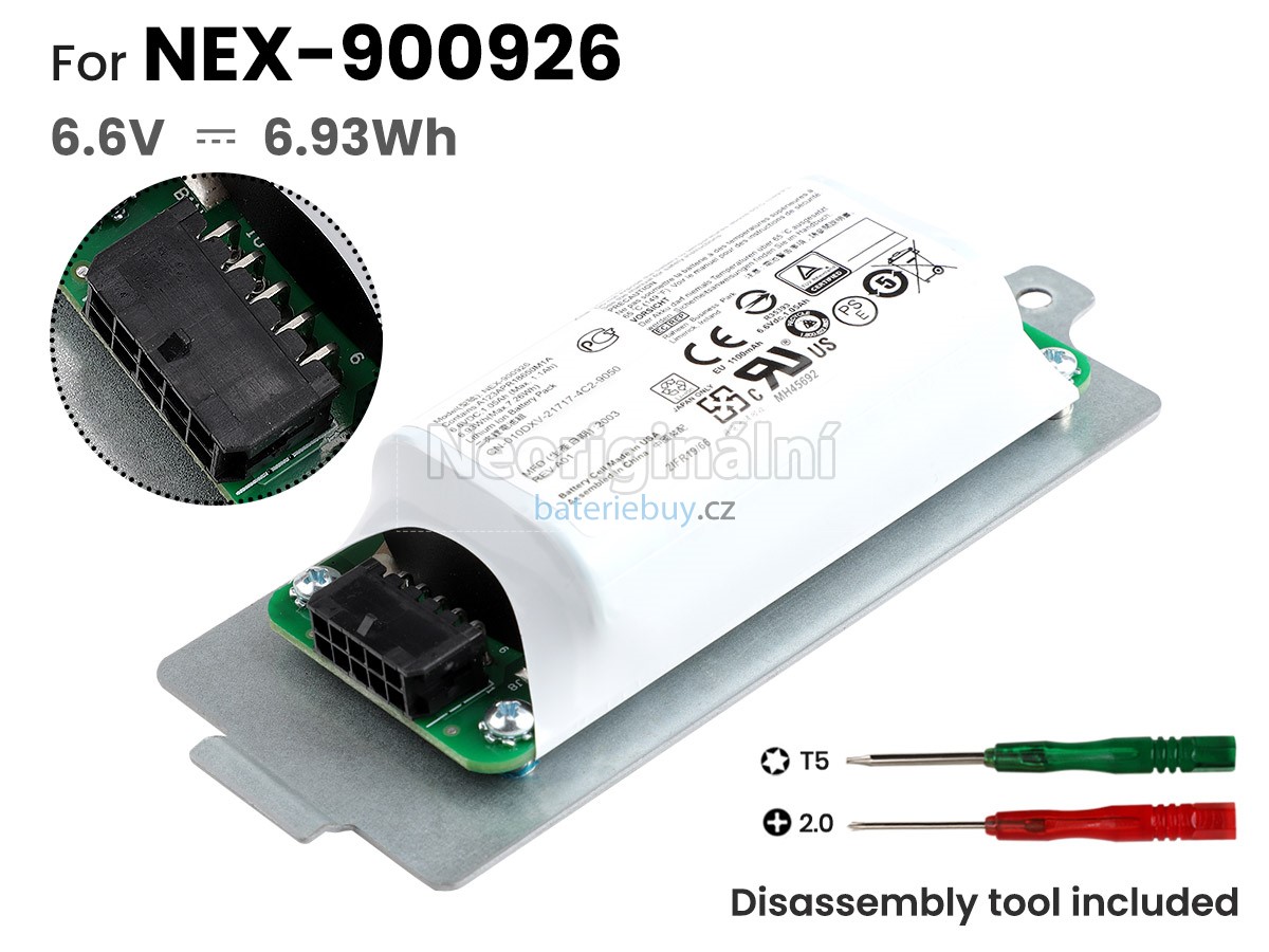 Nahrazení Dell 0KVY4F baterie