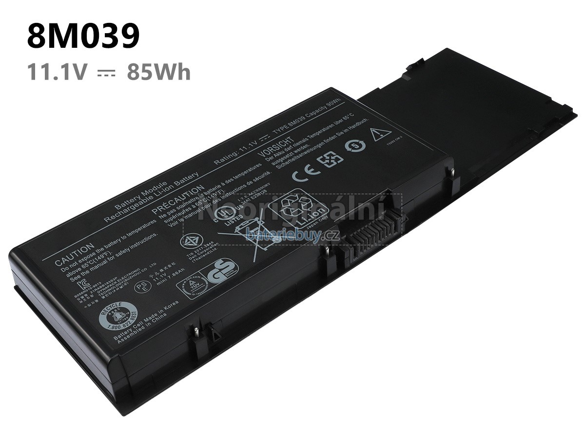 Nahrazení Dell PP08X001 baterie