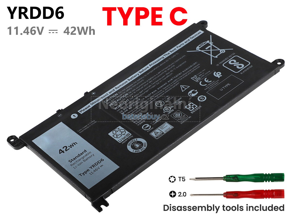 Nahrazení Dell Inspiron 13 7000 2-IN-1 baterie