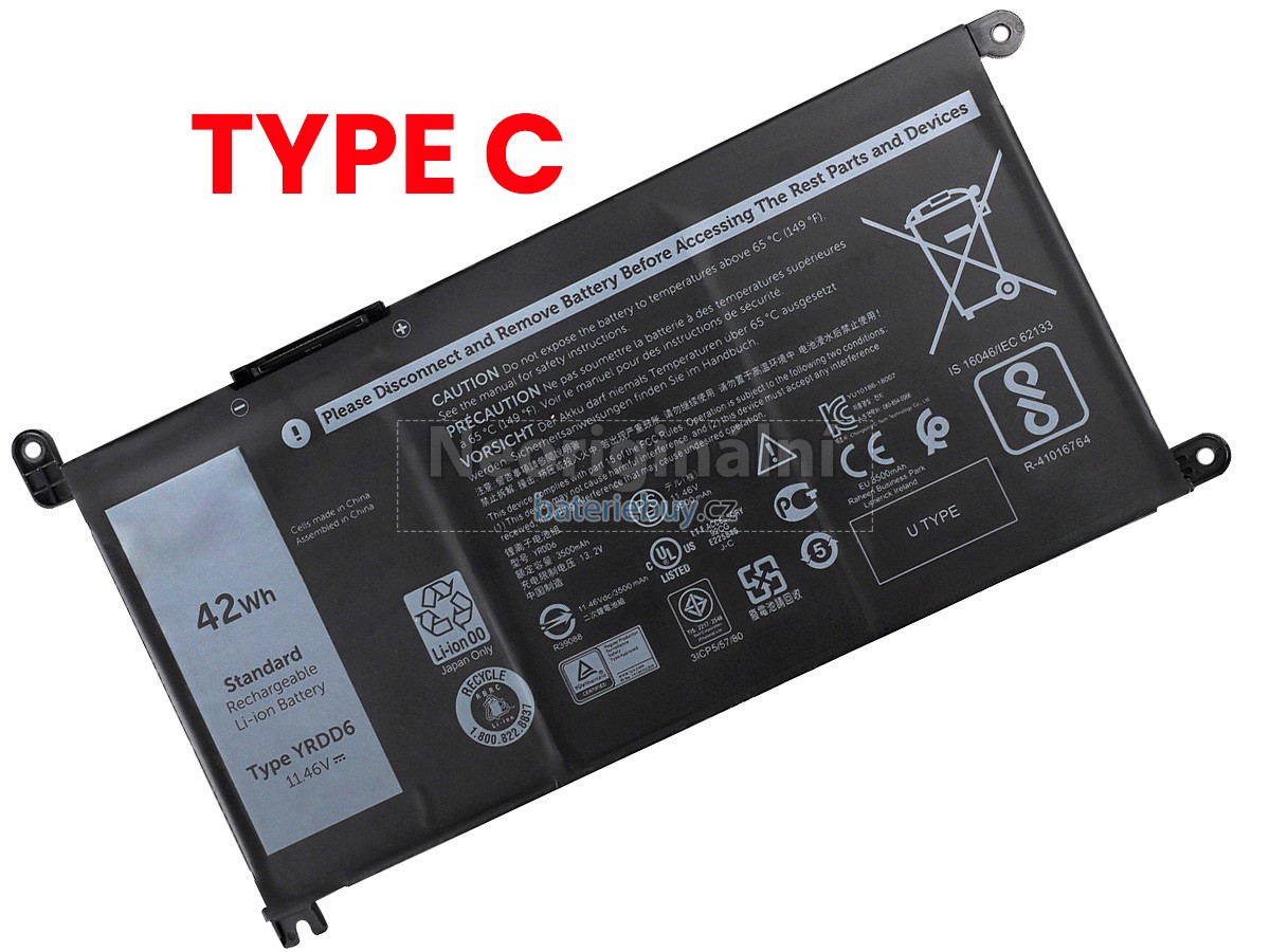 Nahrazení Dell Inspiron 13 7000 2-IN-1 baterie