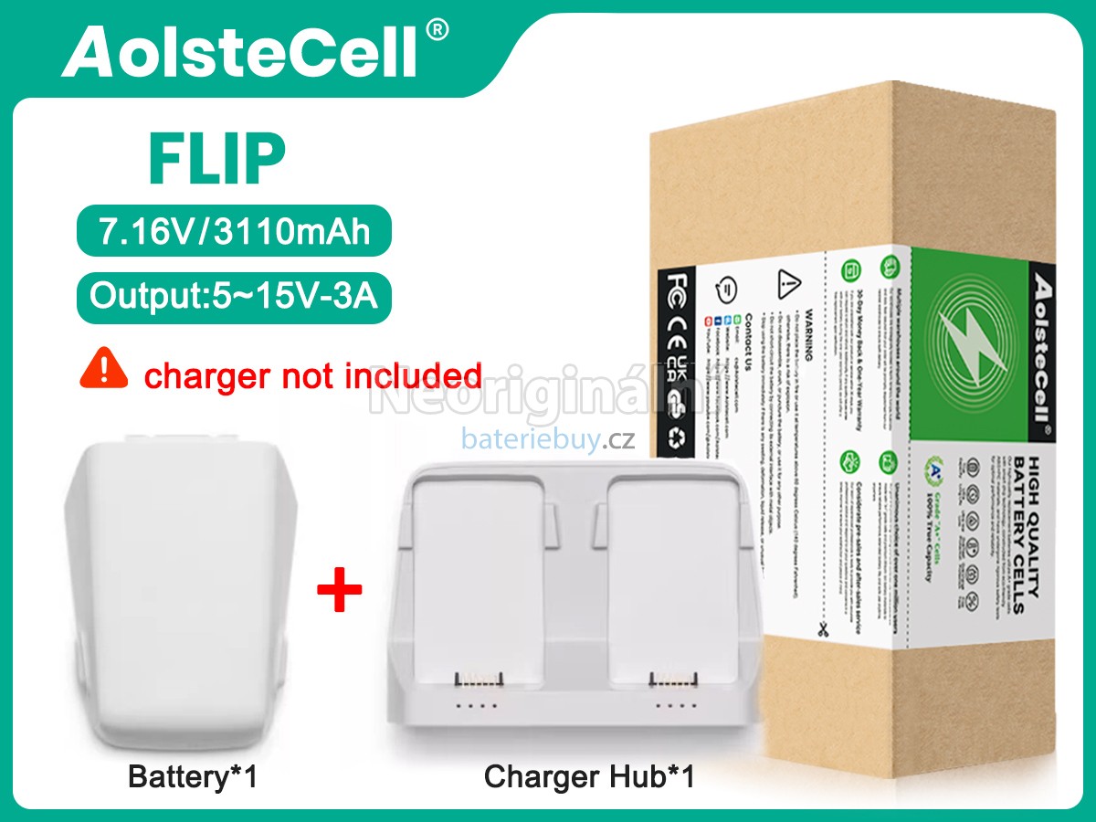Nahrazení DJI FLIP baterie