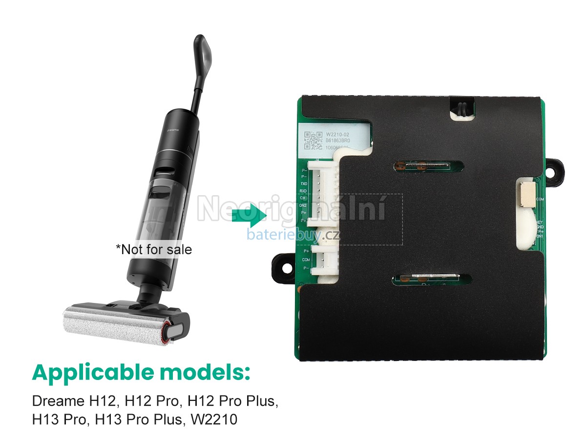 Nahrazení Dreame W2326-6S1P-BWLS25 baterie