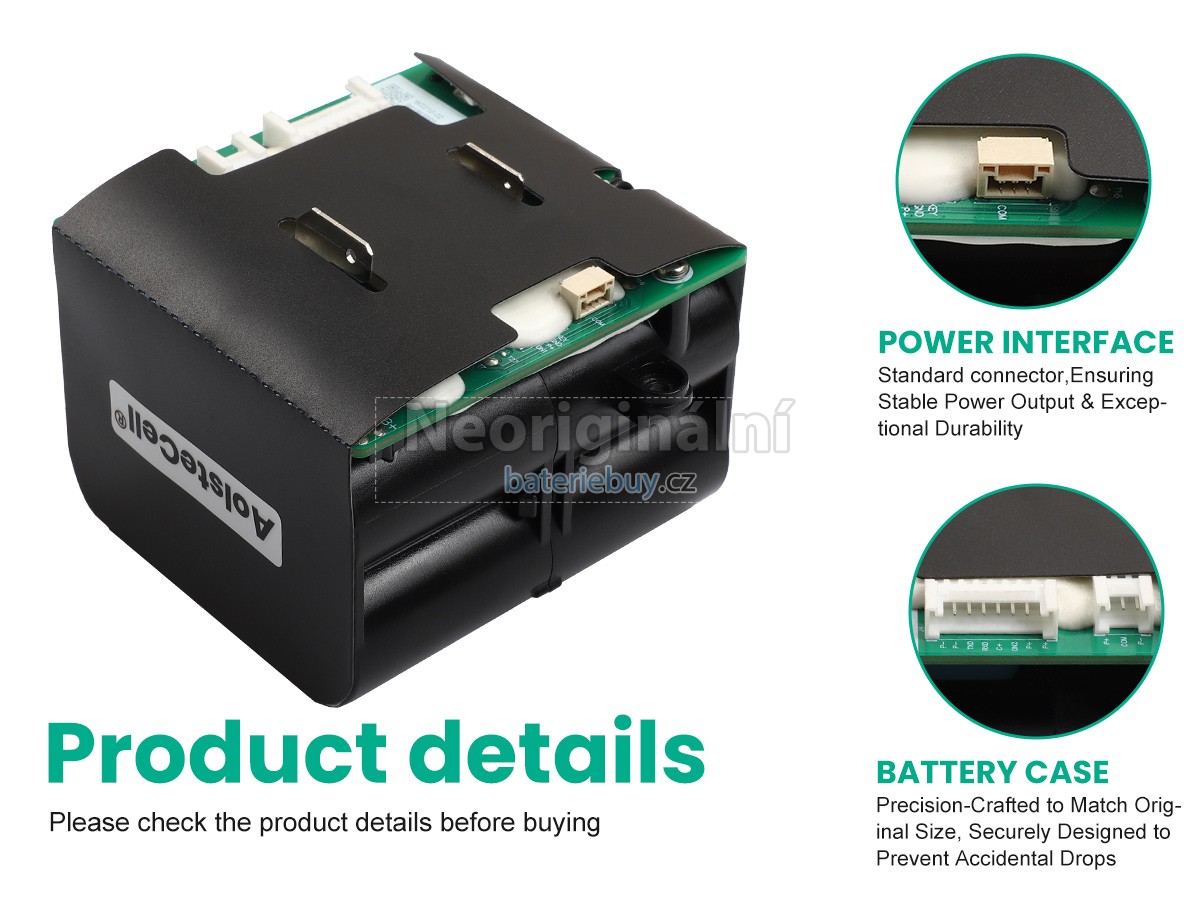 Nahrazení Dreame W2326-6S1P-BWLS25 baterie