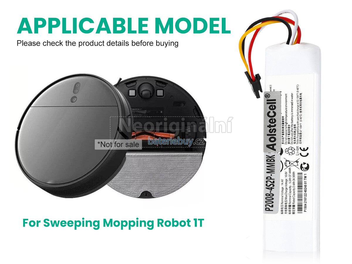 Nahrazení Dreame D9 baterie