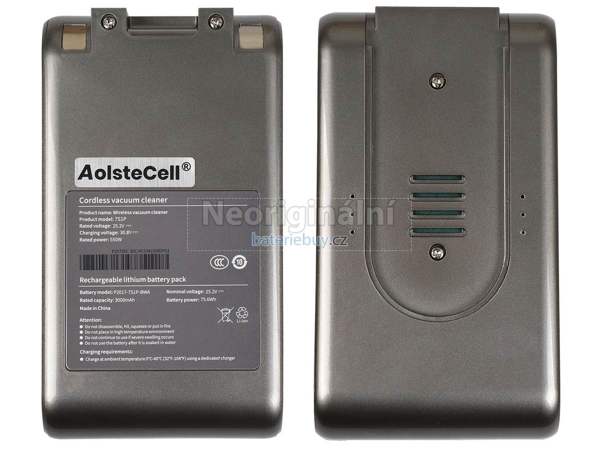 Nahrazení Dreame P2032-7S1P-BW baterie