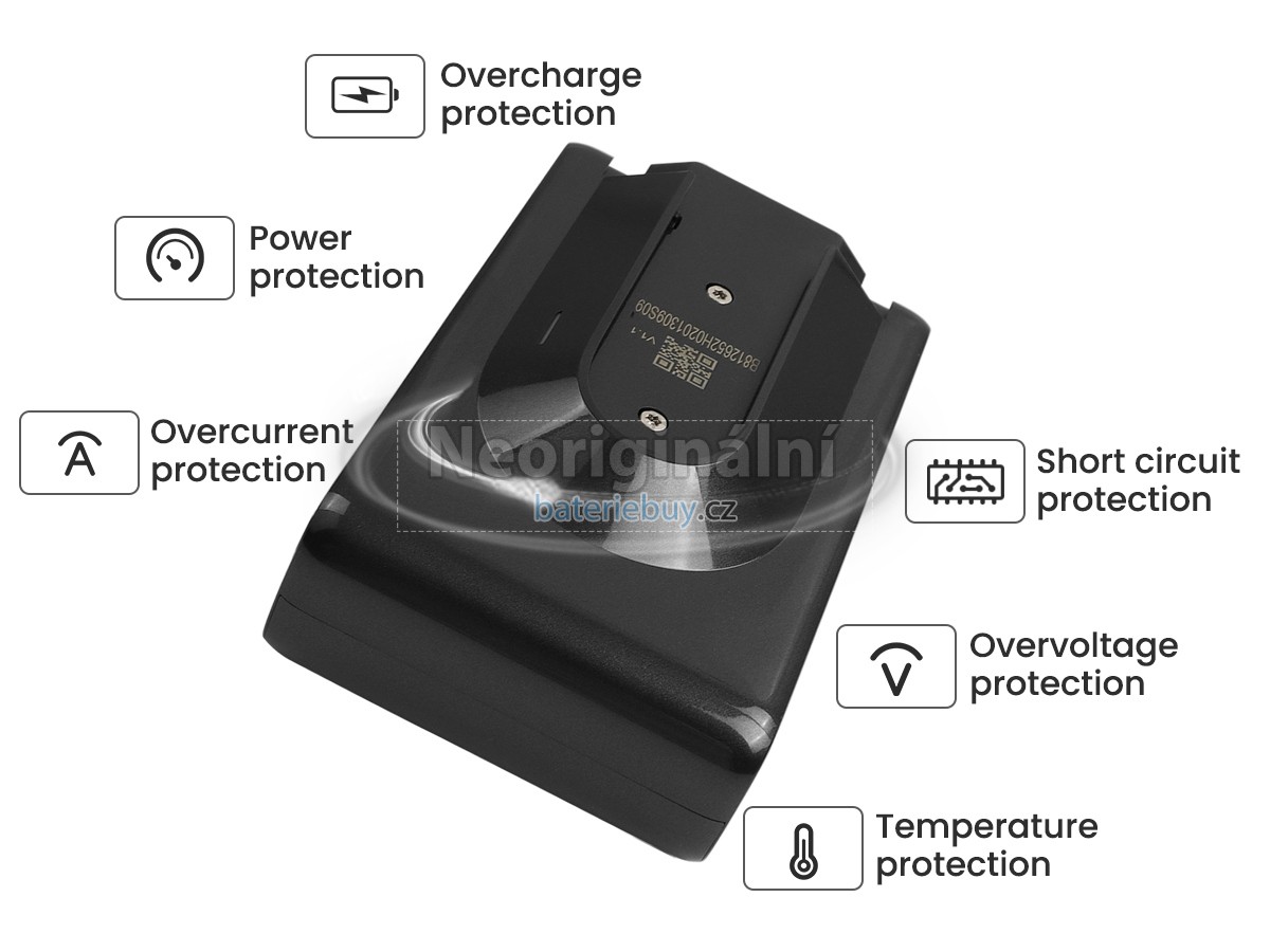 Nahrazení Dreame P2033-8S1P-GYA baterie