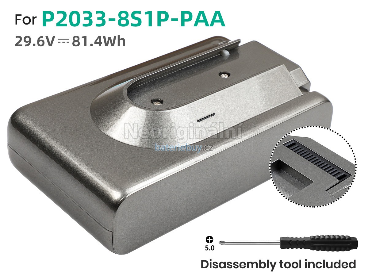 Nahrazení Dreame VTT1 baterie