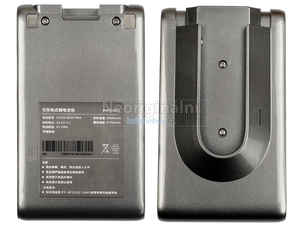 Nahrazení Dreame VTT1 baterie