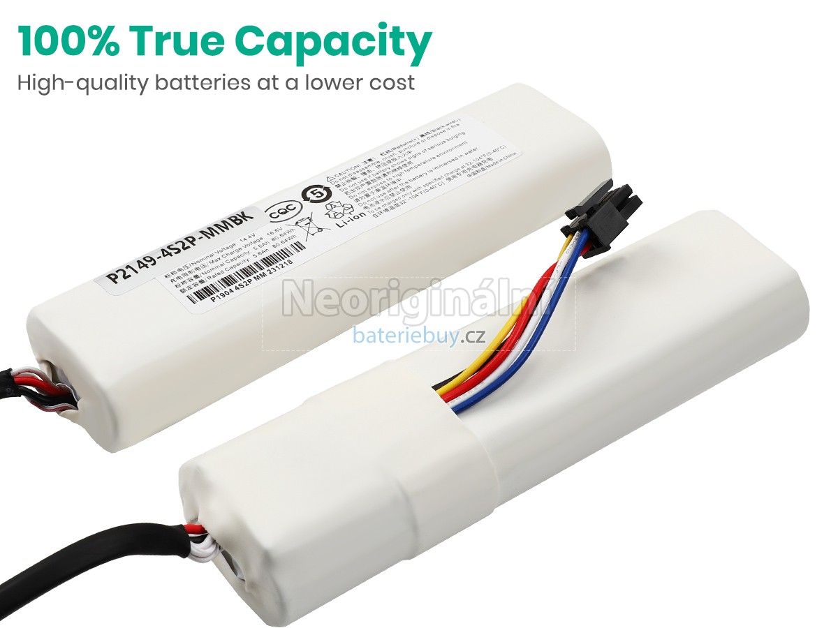 Nahrazení Dreame P2149-4S2P-MMBK baterie