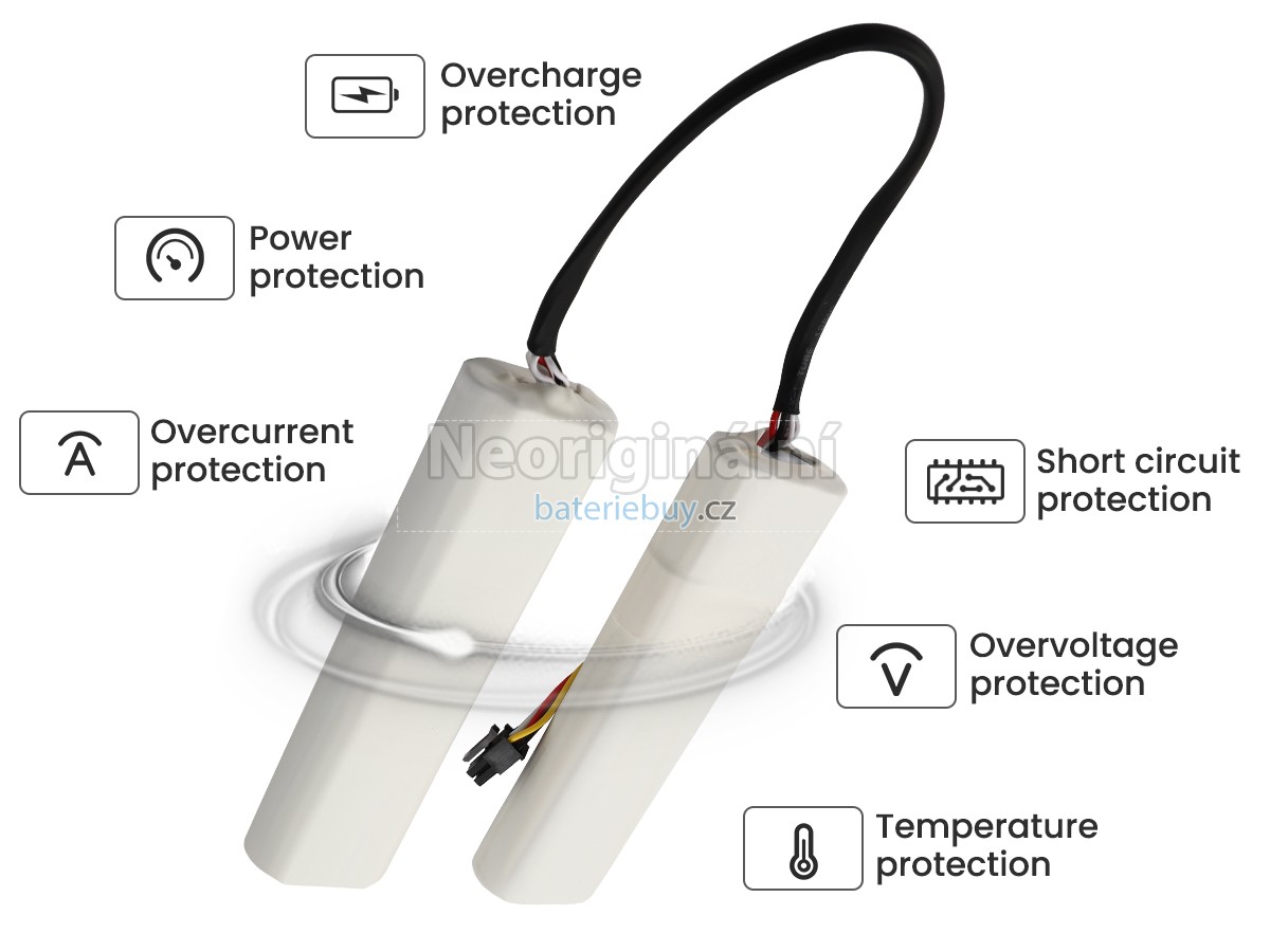 Nahrazení Dreame P2149-4S2P-MMBK baterie