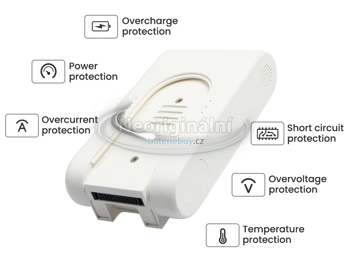 Nahrazení Dreame V2309-7S1P-BCA baterie