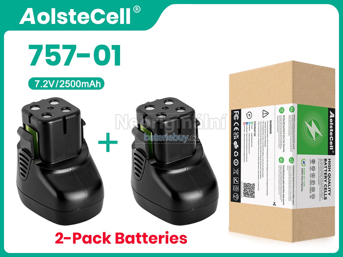 Nahrazení Dremel 7.2-VOLT baterie