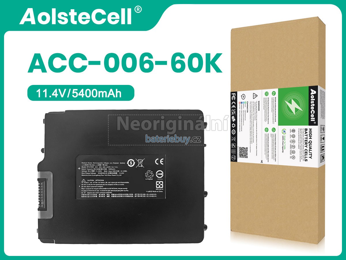 Nahrazení DT Research ACC-006-60K baterie