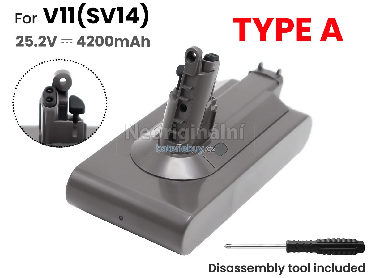 Nahrazení Dyson 281477-01 baterie