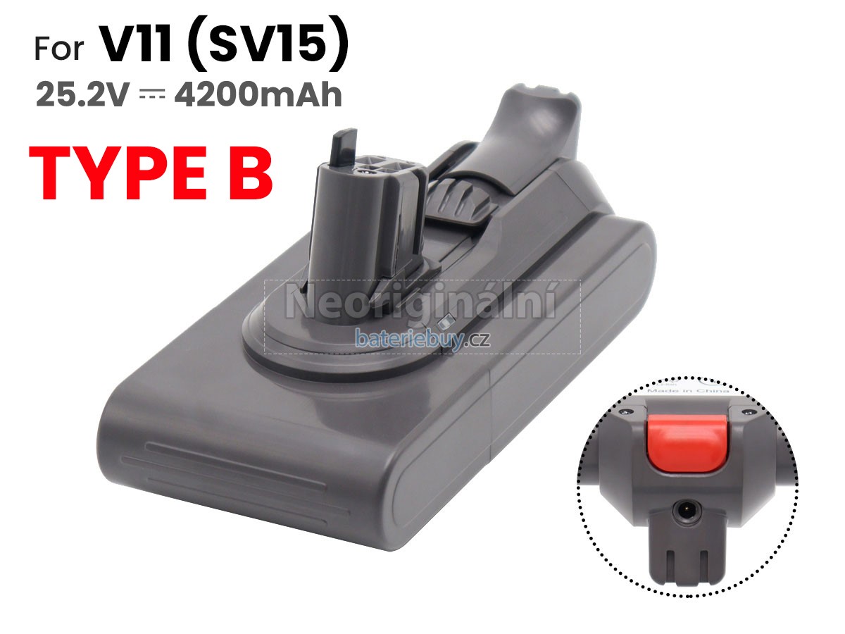 Nahrazení Dyson 281477-01 baterie