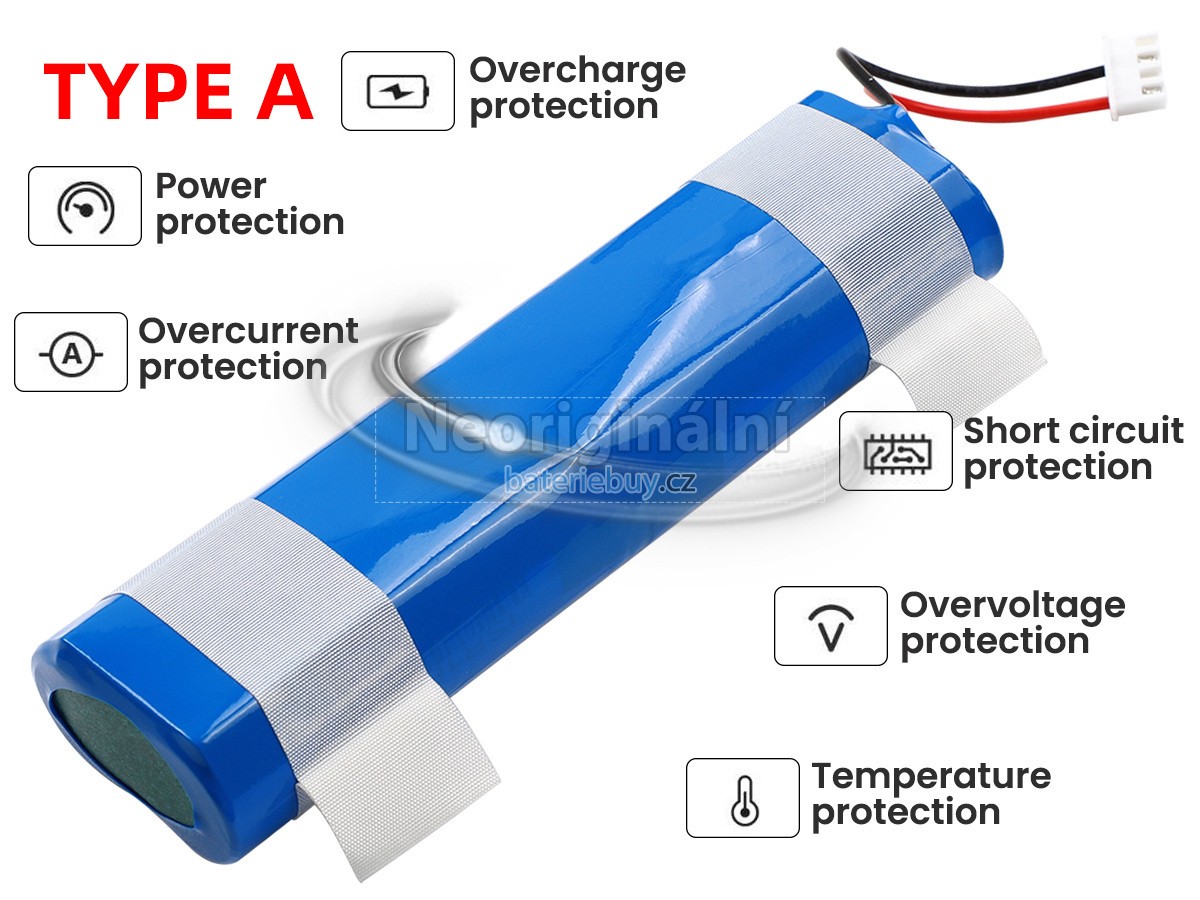 Nahrazení Ecovacs DK36 baterie