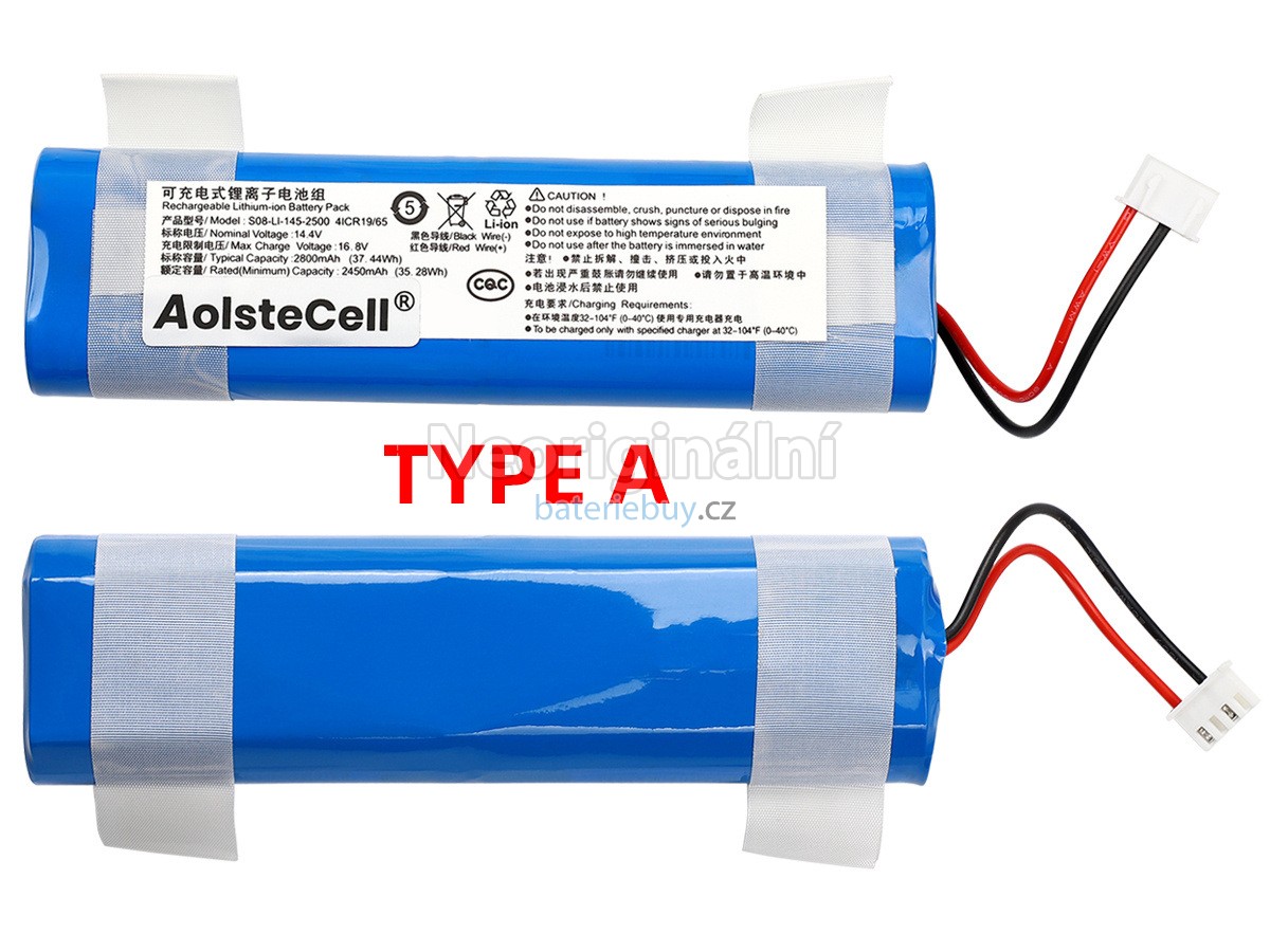 Nahrazení Ecovacs DK36 baterie