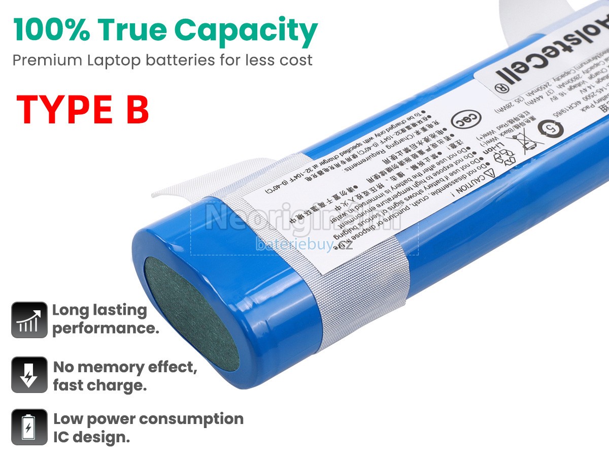 Nahrazení Ecovacs DK36 baterie