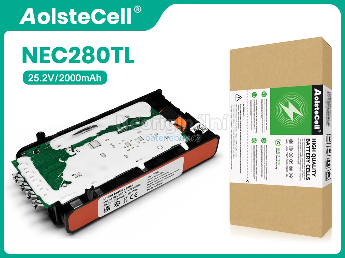 Nahrazení Eureka NEC280TL baterie