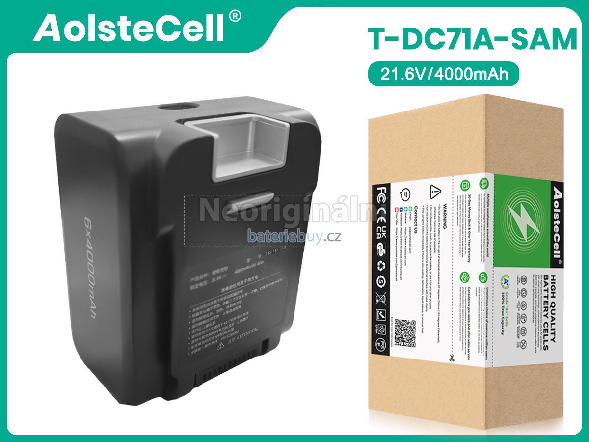 Nahrazení Fakir T-DC71-SJ baterie