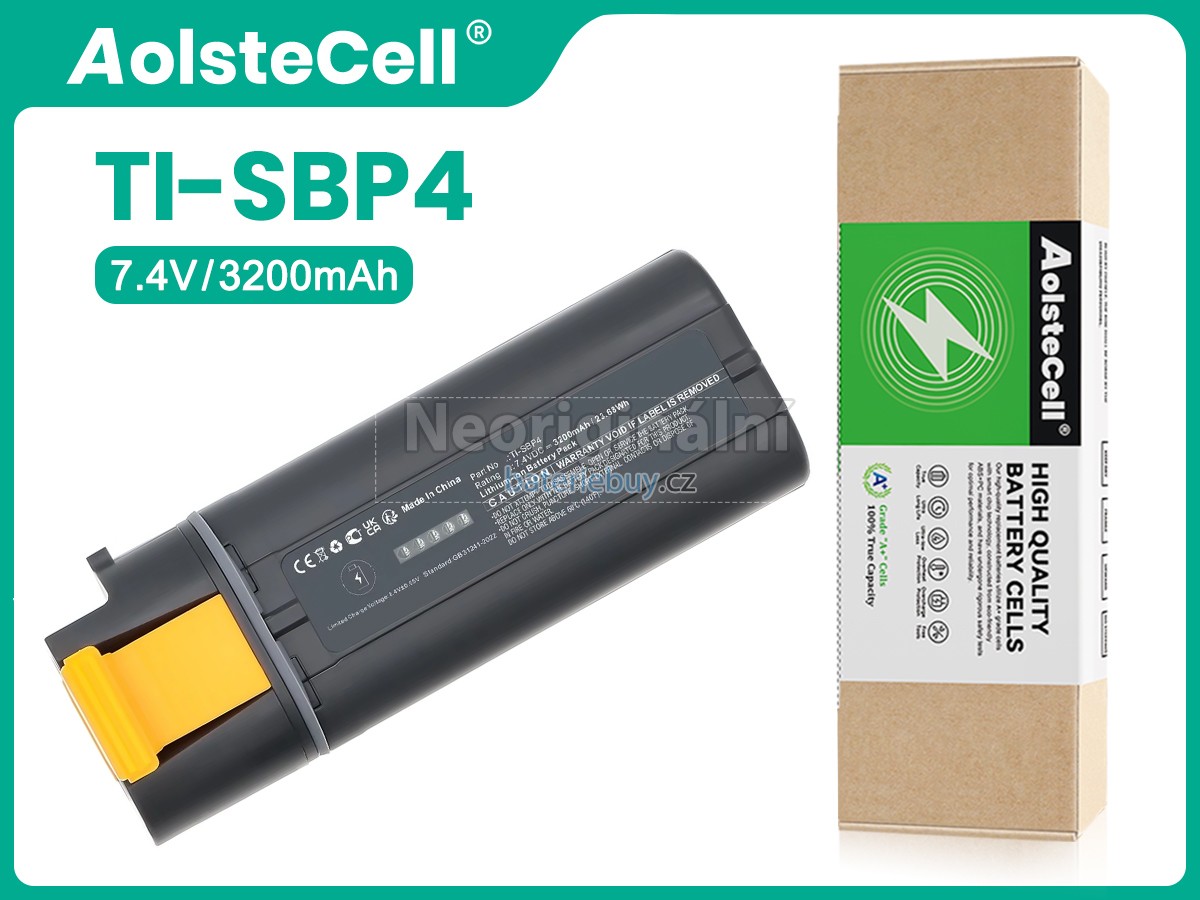 Nahrazení FLUKE TI-SBP4 baterie