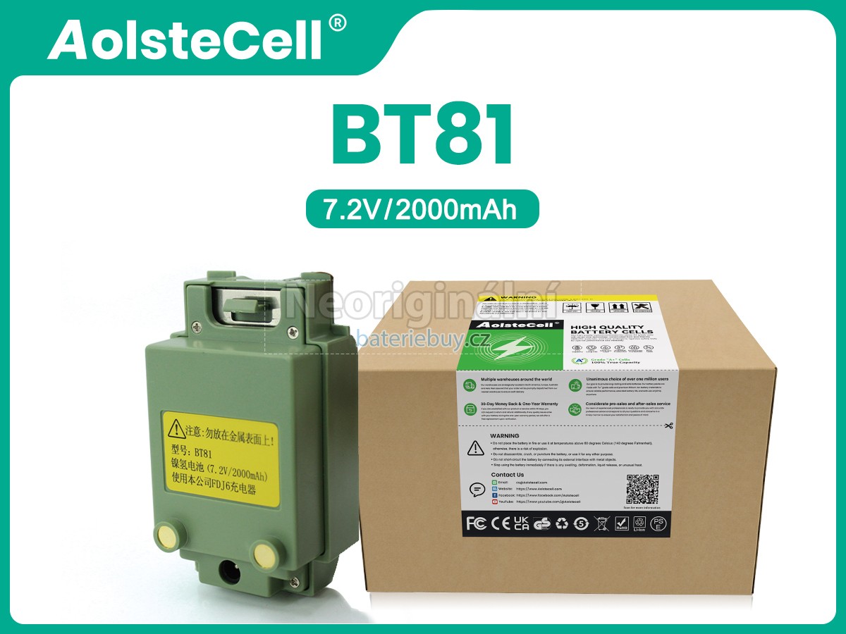 Nahrazení FOIF BT81 baterie