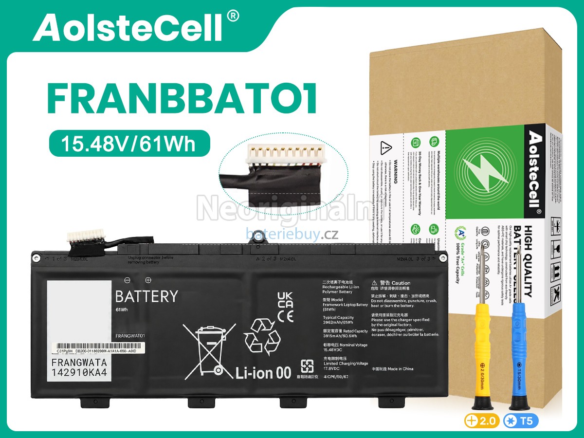 Nahrazení Framework FRANBBATO1 baterie