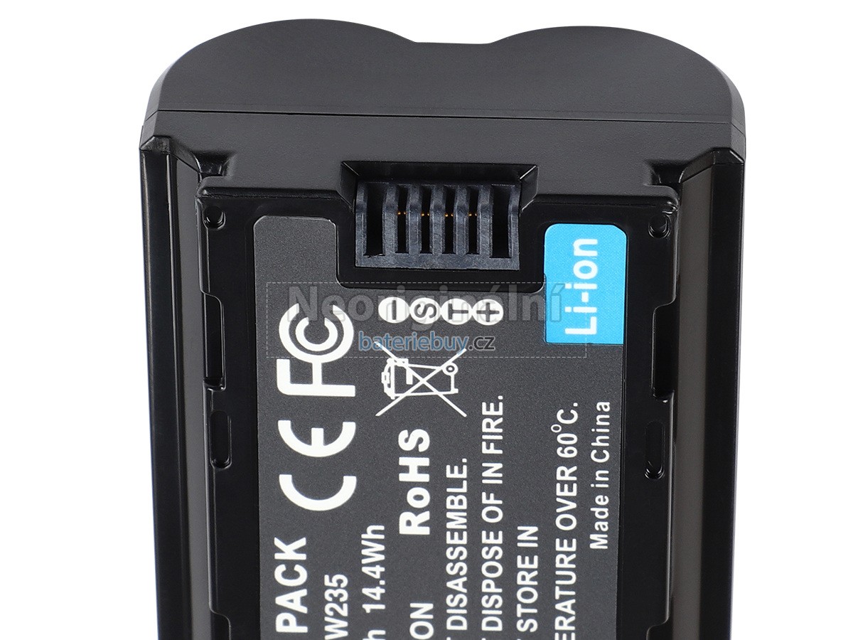 Nahrazení Fujifilm X-S20 baterie