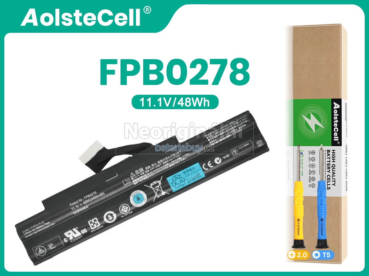 Nahrazení Fujitsu FPB0278 baterie