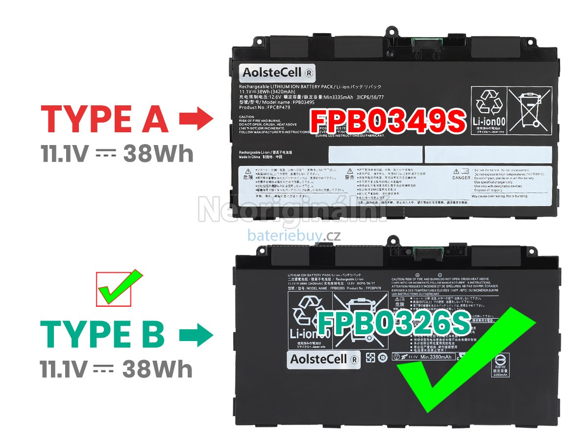 Nahrazení Fujitsu Stylistic Q739 baterie