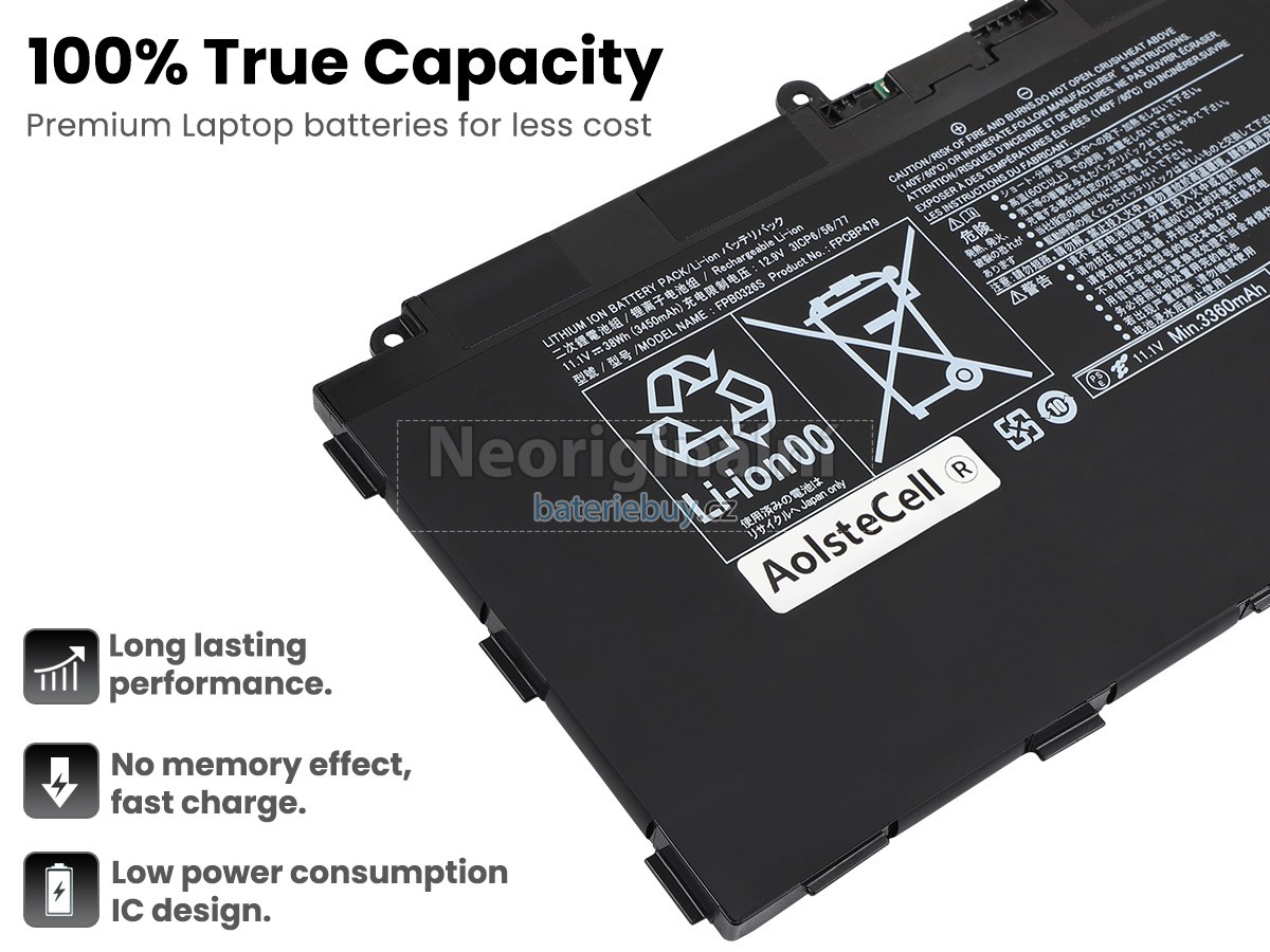 Nahrazení Fujitsu Stylistic Q739 baterie