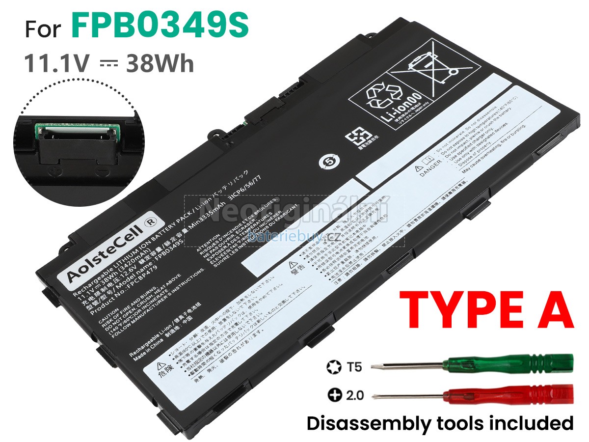 Nahrazení Fujitsu Stylistic Q739 baterie