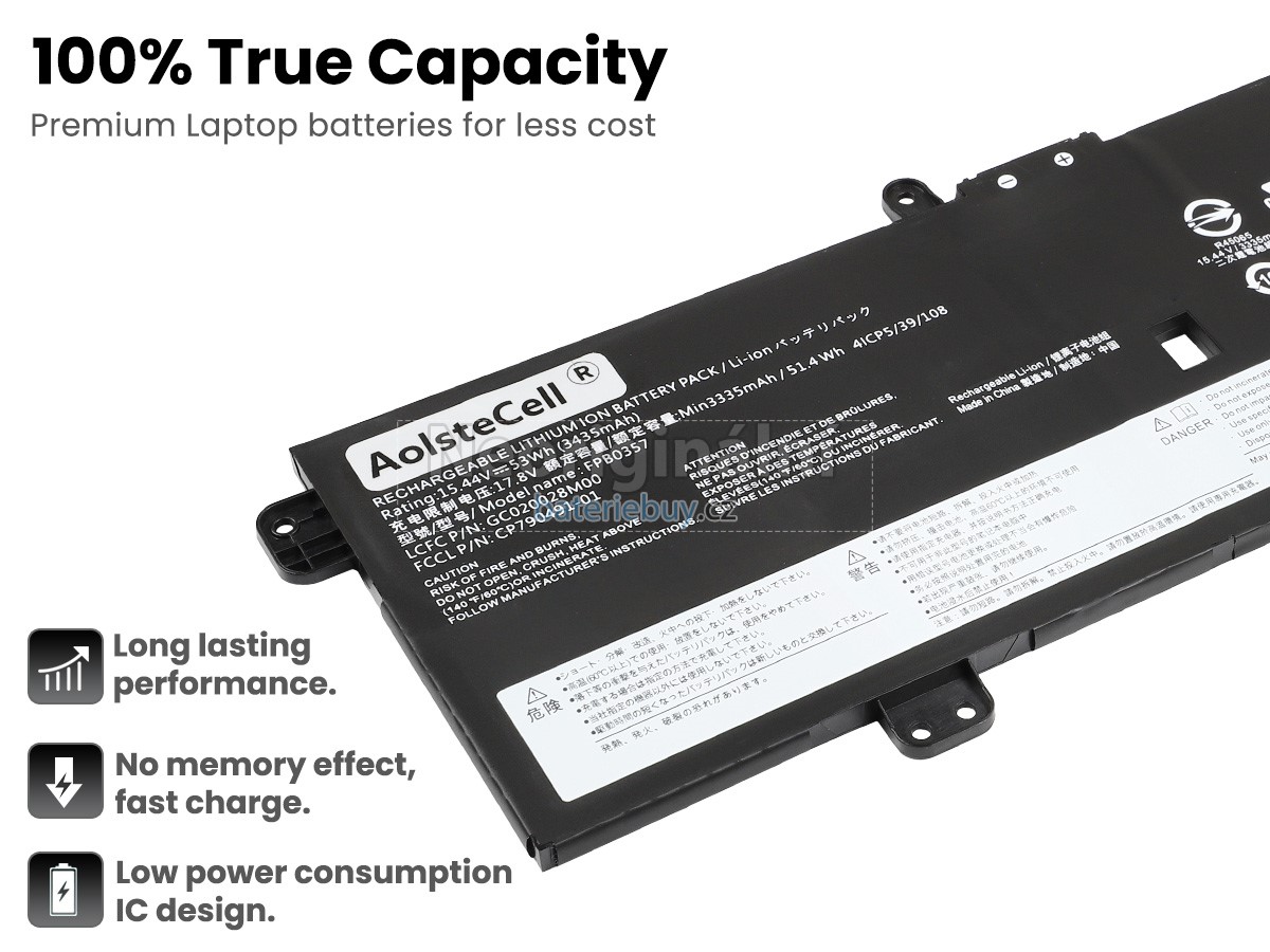 Nahrazení Fujitsu FPB0357(4ICP5/39/108) baterie