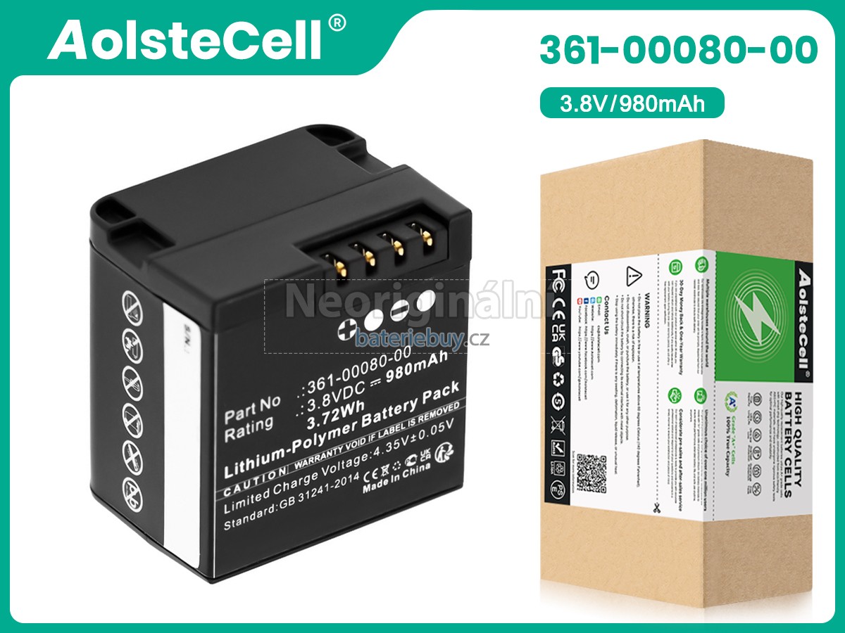 Nahrazení Garmin 361-00080-00 baterie