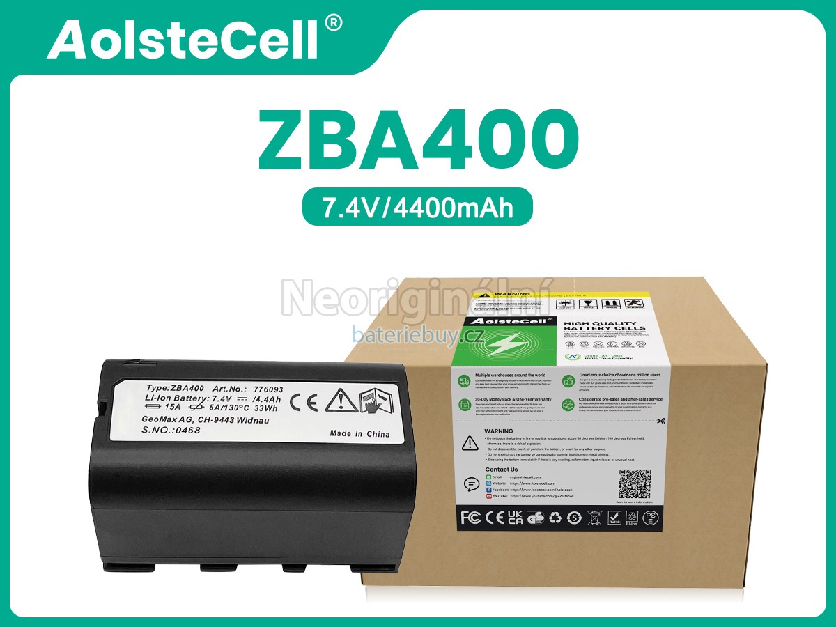 Nahrazení Geomax 776093 baterie